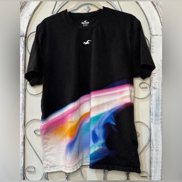 Hollister Other - BOGO—Hollister Black & Tie Dye Ombré Crewneck Shortsleeved Tee
